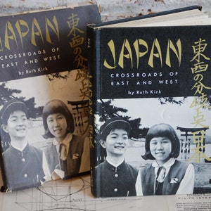 Vintage Book, Japan Crossroads of East and West image 2
