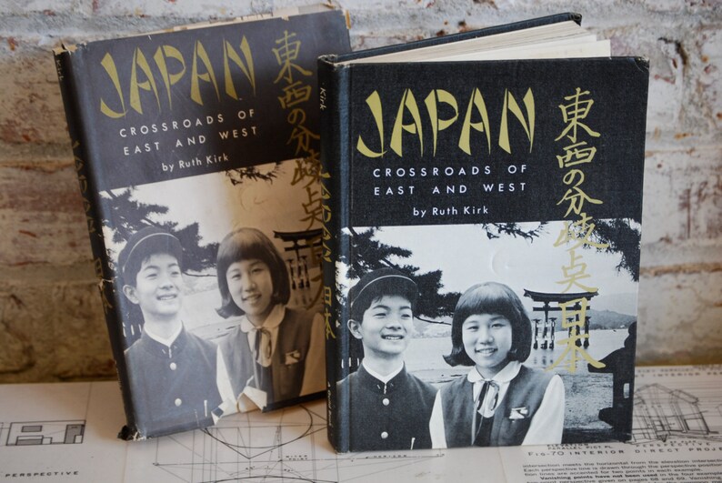 Vintage Book, Japan Crossroads of East and West image 2