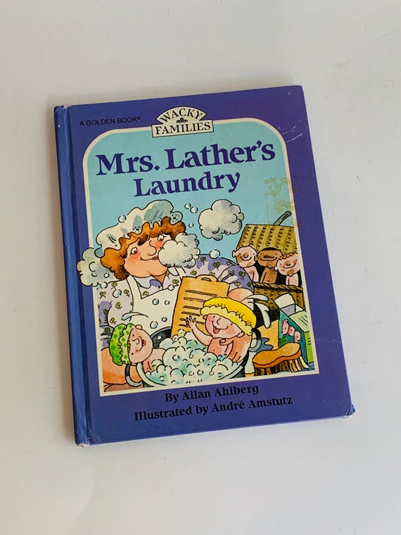 Vintage Children's Book, Mrs. Lather's Laundry - Etsy