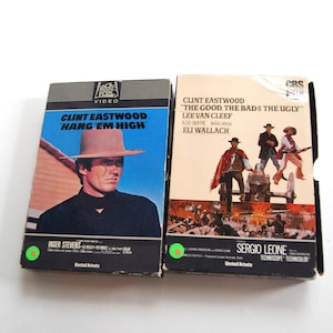 Vintage Beta Movies, Hang Em High and The Good, The Bad and The Ugly