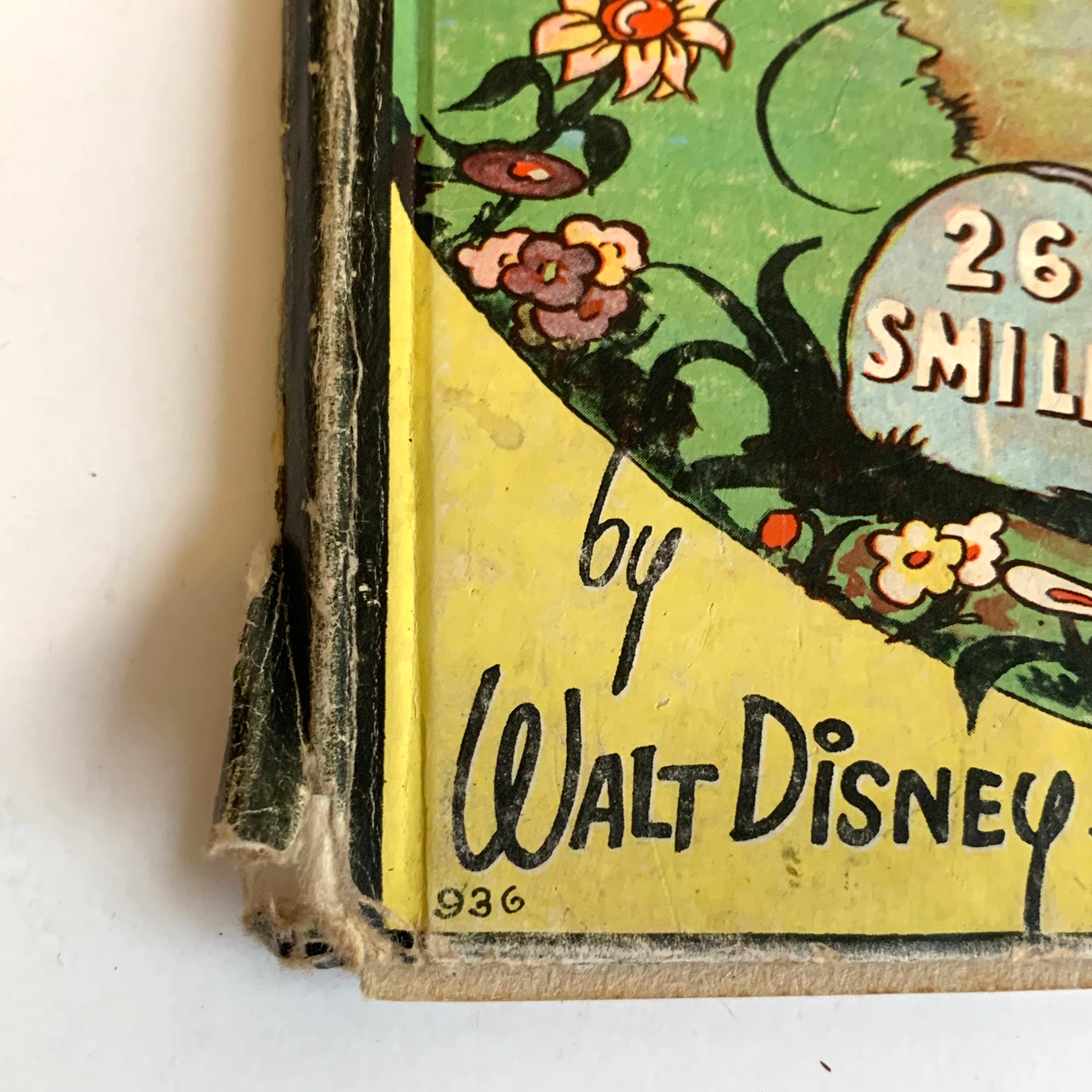 Vintage Book, A Mickey Mouse Alphabet Book From A to Z, RARE