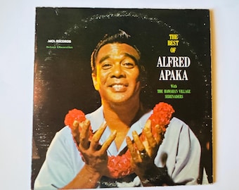 Vintage Vinyl Record, The Best of Alfred Apaka