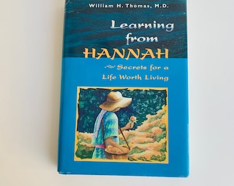 Vintage Book, Learning From Hannah. Signed by Author