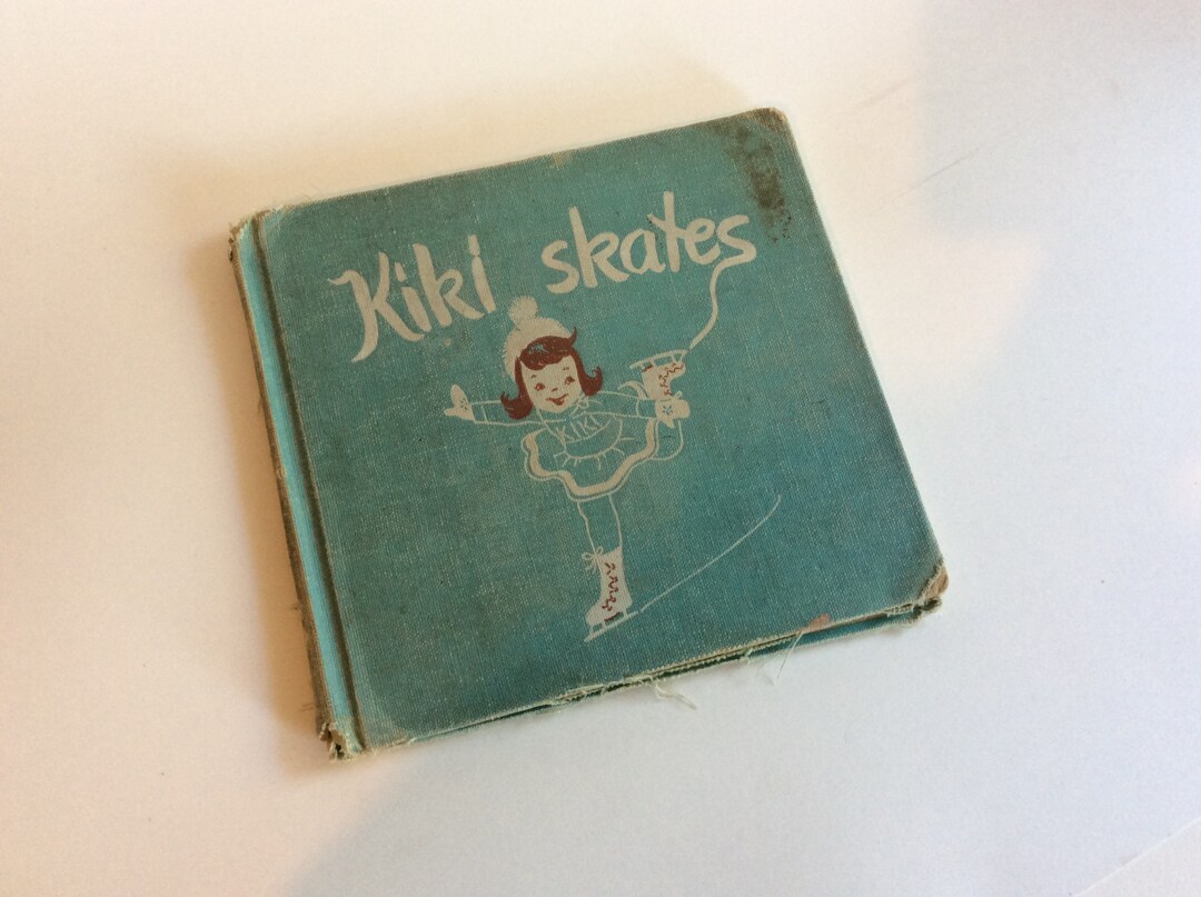Vintage Book, Kiki Skates - Etsy Israel