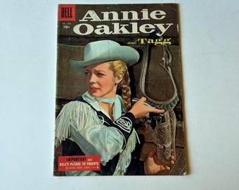 Vintage Comic Book, Annie Oakley and Tagg, Issue #5, Oct-Dec 1955