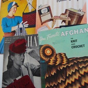 Collection of Crochet and Knitting Booklets