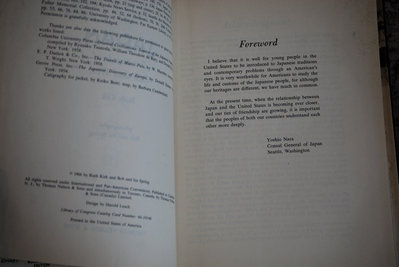 Vintage Book, Japan Crossroads of East and West image 4