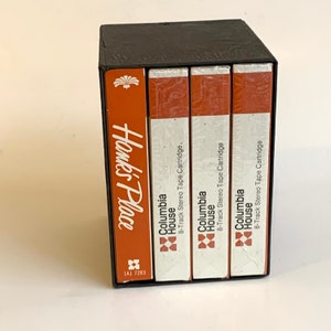 Vintage Hank Williams Boxed Set of 8 Track Tapes, Some New