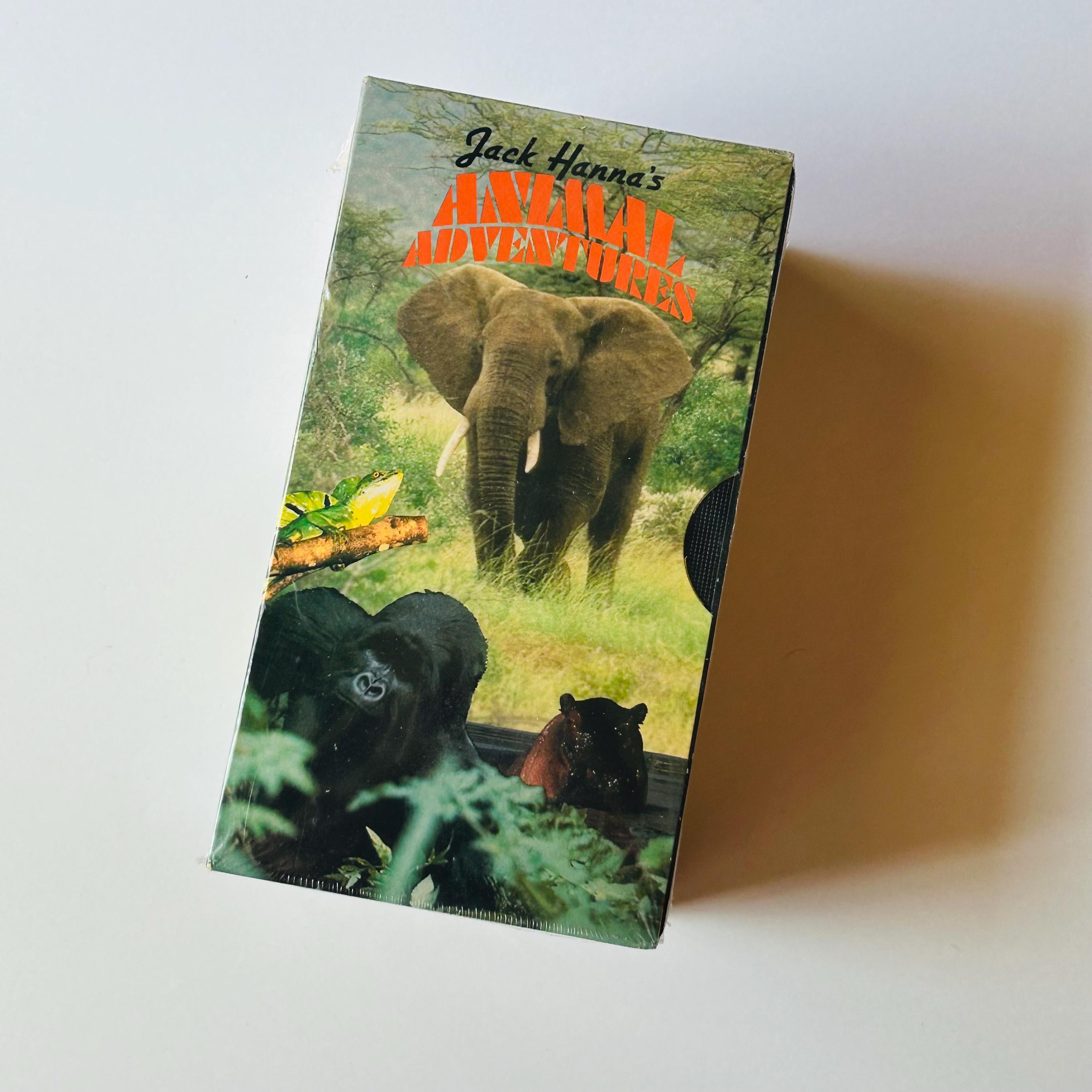 Vintage VHS Set, Jack Hanna's Animal Adventures, New in Package - Etsy