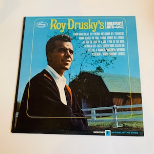 Vintage Vinyl Record, Roy Drusky&#39;s Greatest hits