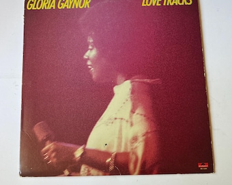 Vintage Vinyl Record, Gloria Gaynor, Love Tracks