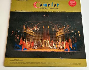 Vintage Record Album, Camelot, Original Broadway Cast Edition