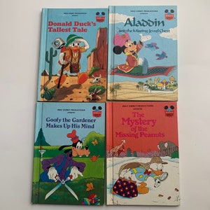 Collection of Vintage Children&#39;s Books from Walt Disney Productions