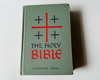 Vintage Book, New American Catholic Edition, The Holy Bible