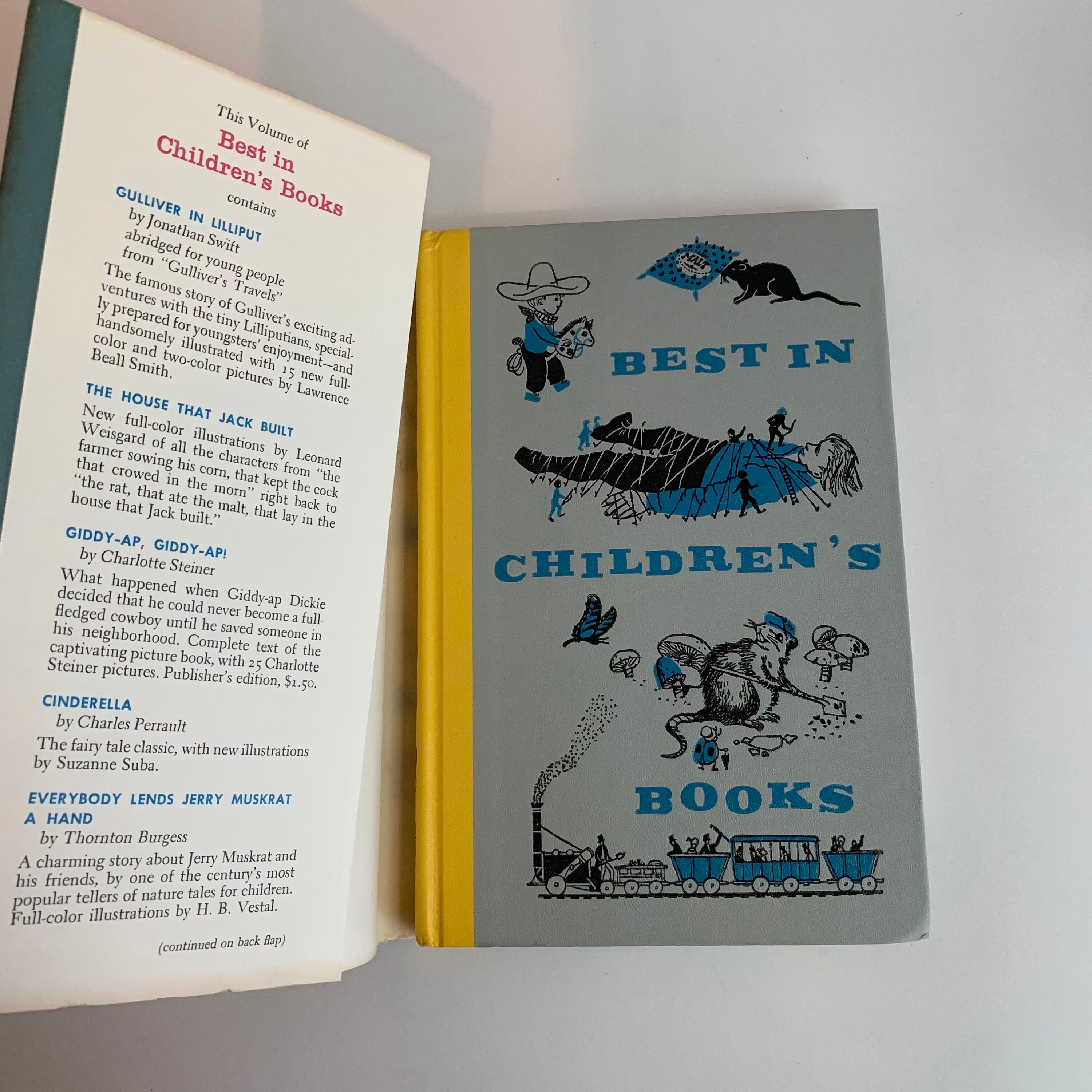 Best in children's book アンティーク 1958年~11冊 Vintage Best In Children's Books 1958 ( #11) Illustrated