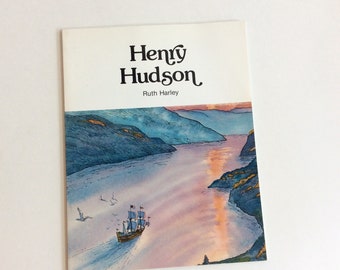 Vintage Children's Book, Henry Hudson
