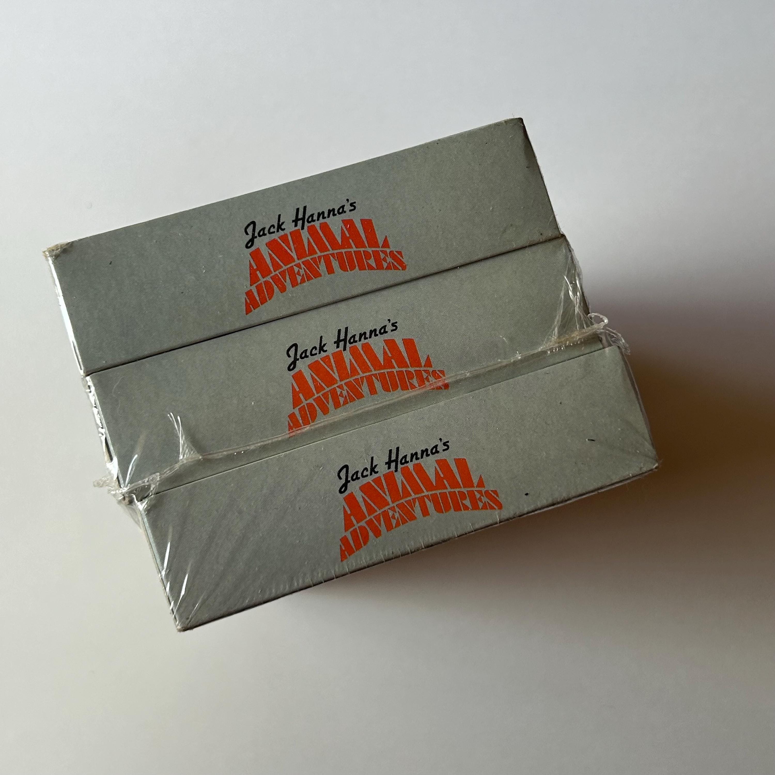 Vintage VHS Set, Jack Hanna's Animal Adventures, New in Package - Etsy
