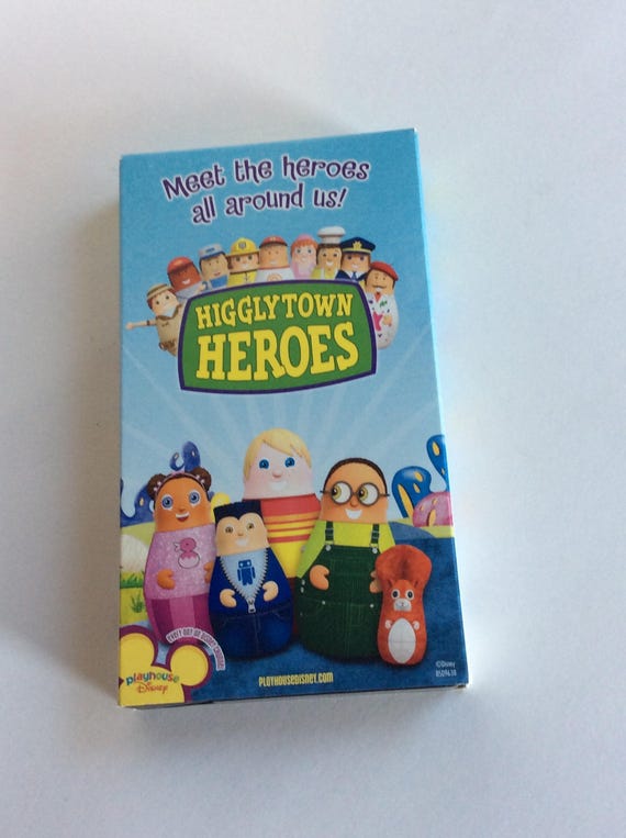vintage vhs movie higglytown heroes etsy