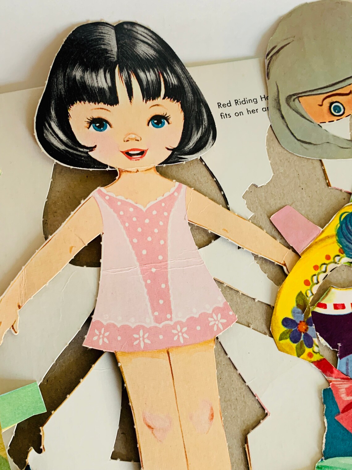 Vintage Storybook 2 Paper Dolls Set Whitman the Myers Etsy