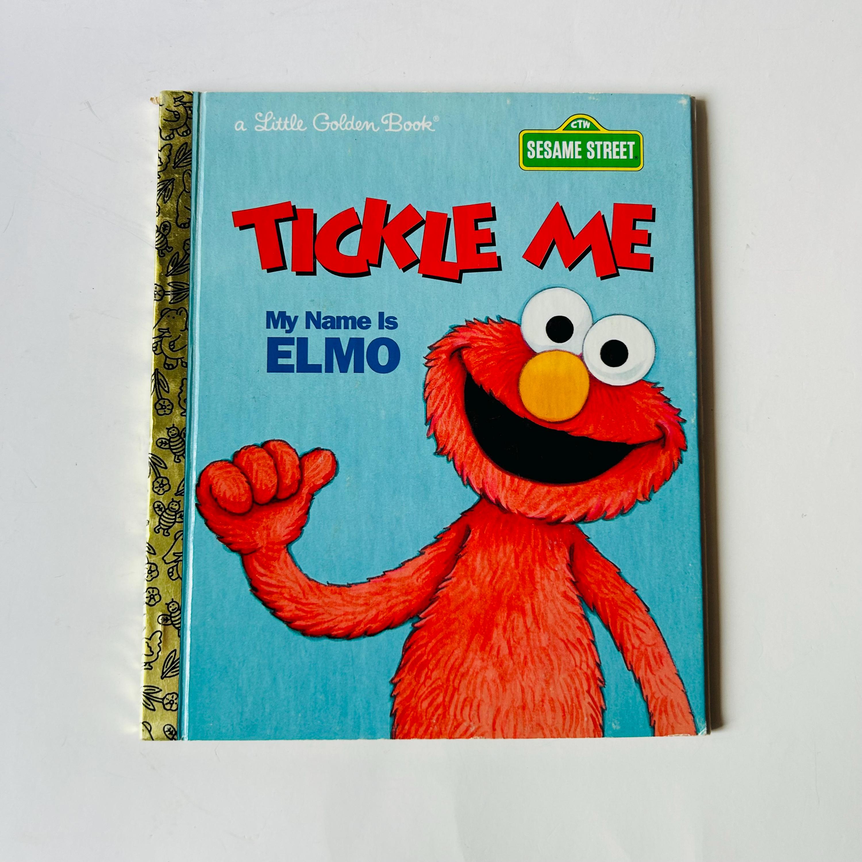 Vintage Children's Book, Tickle Me, My Name is Elmo - Etsy