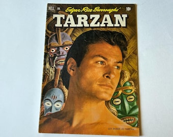 Vintage Comic Book, Edgar Rice Burroughs' Tarzan , 1952 Jan
