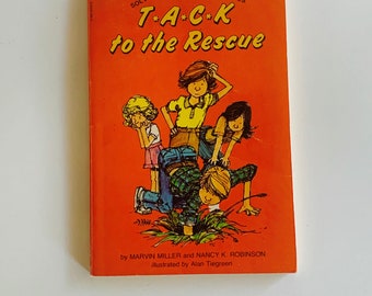Vintage Children's Book, T.A.C.K to the Rescue