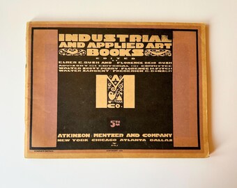 Vintage Book, Industrial And Applied Art Books, 5th