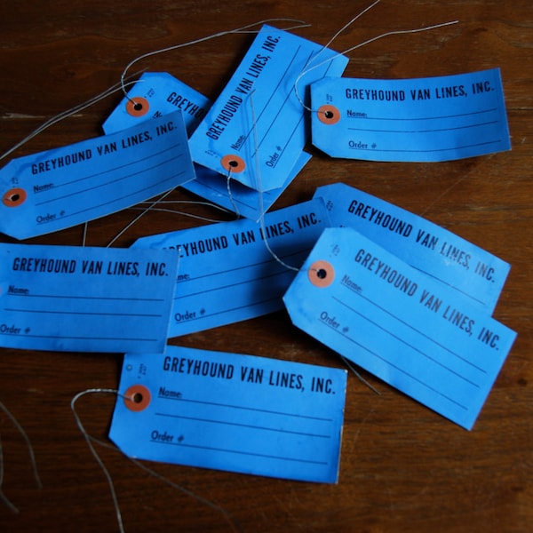 Greyhound Luggage Etsy