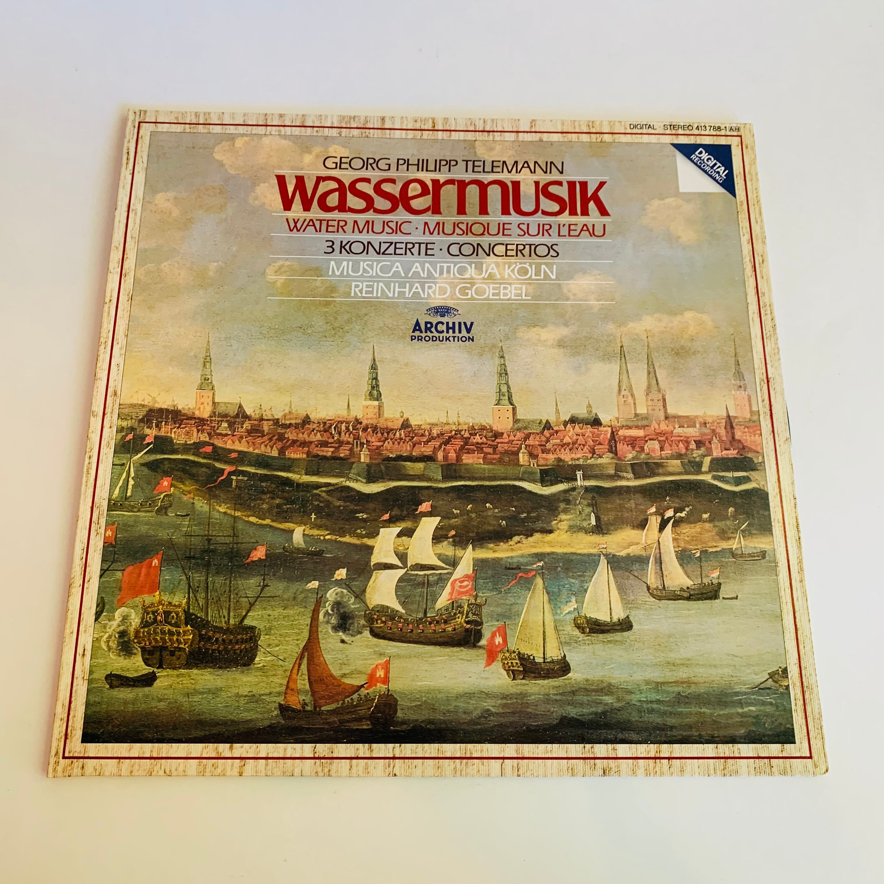Vintage Record Album, Georg Phillup Telemann Wassermusik - Etsy Vintage Record Album, Georg Phillup Telemann Wassermusik - Etsy