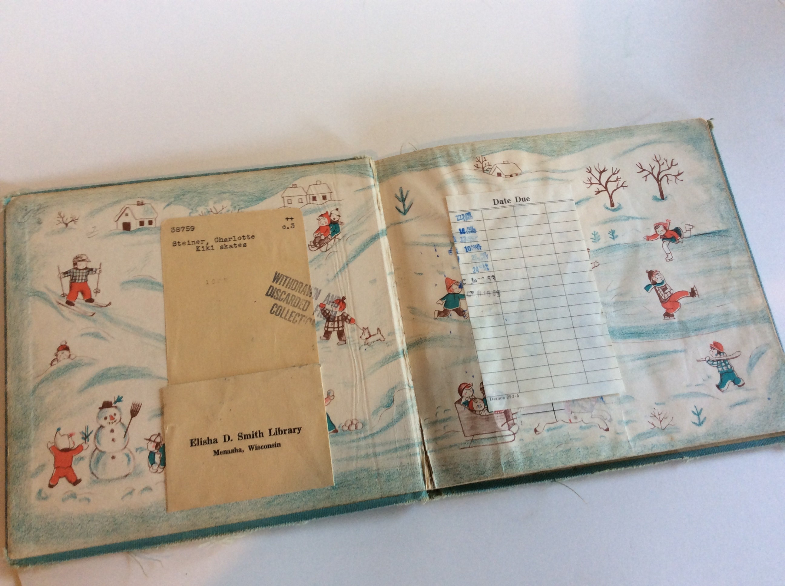 Vintage Book, Kiki Skates - Etsy Israel