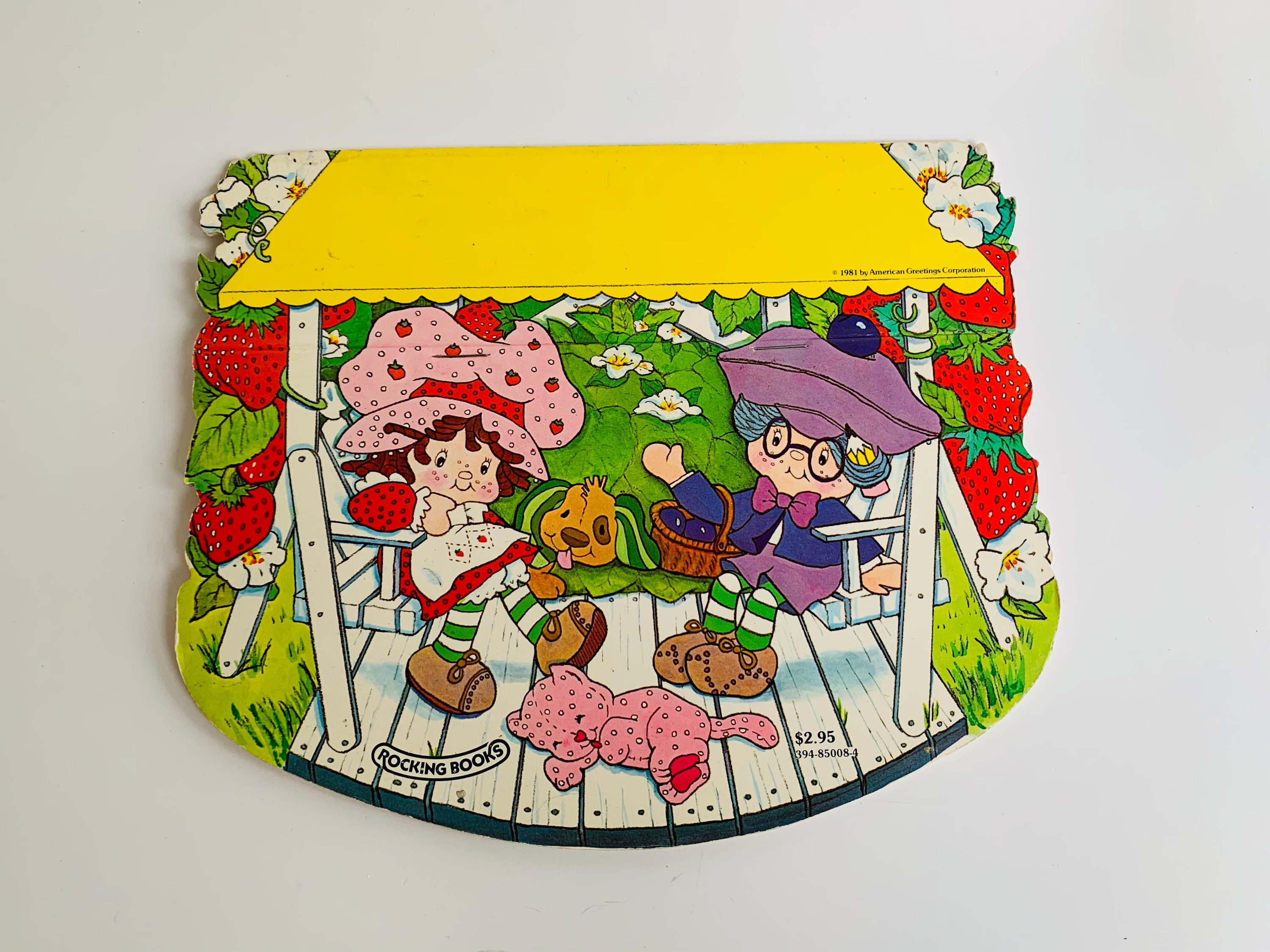 Vintage Children's Book, Strawberry Shortcake';s Sunny Day