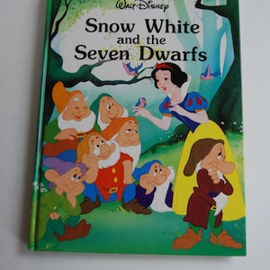 Vintage Children&#39;s Book, Walt Disney Snow White and the Seven Dwarfs