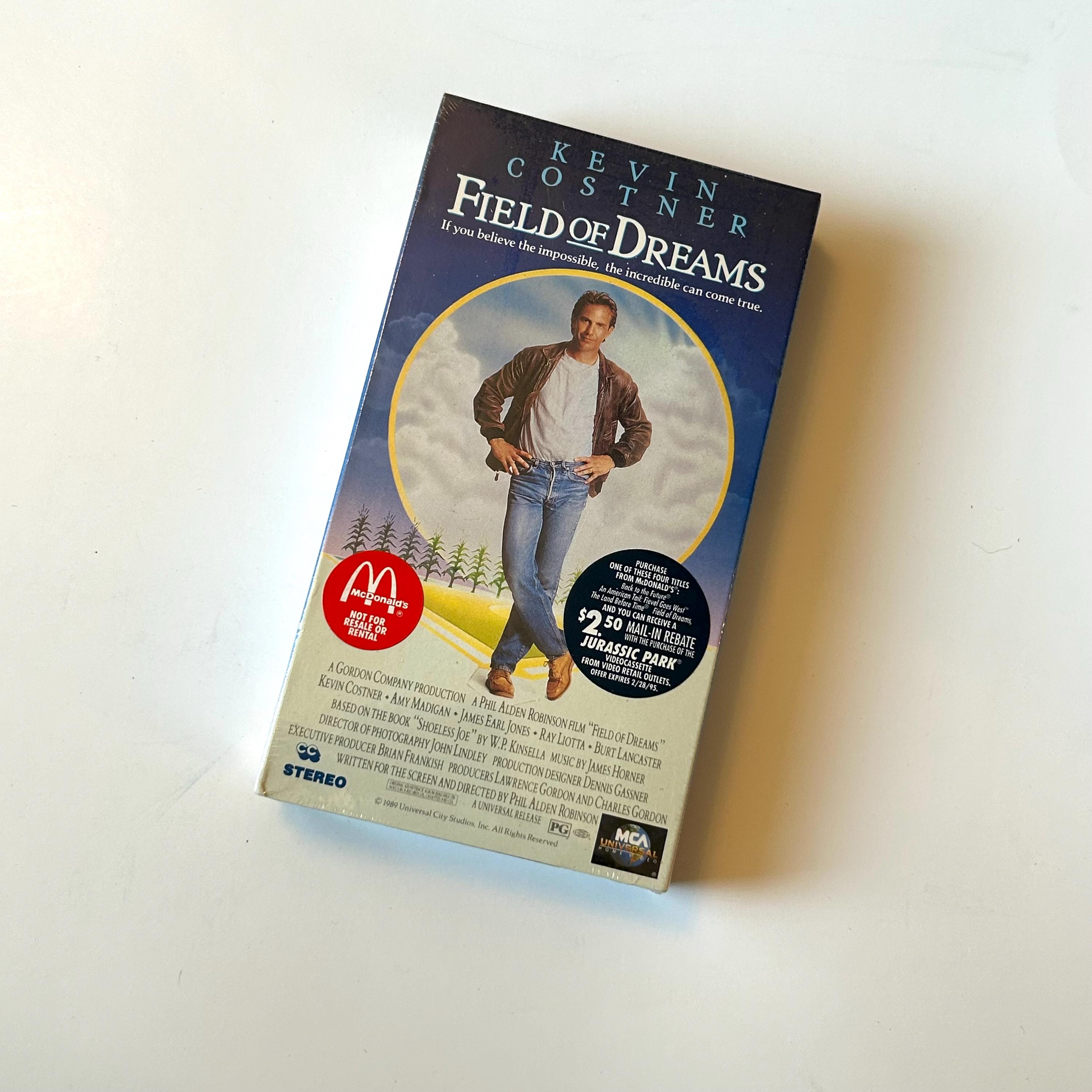 Vintage Field of Dreams VHS, Sealed, New in Package - Etsy