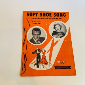 Vintage Sheet Music, Soft Shoe Song