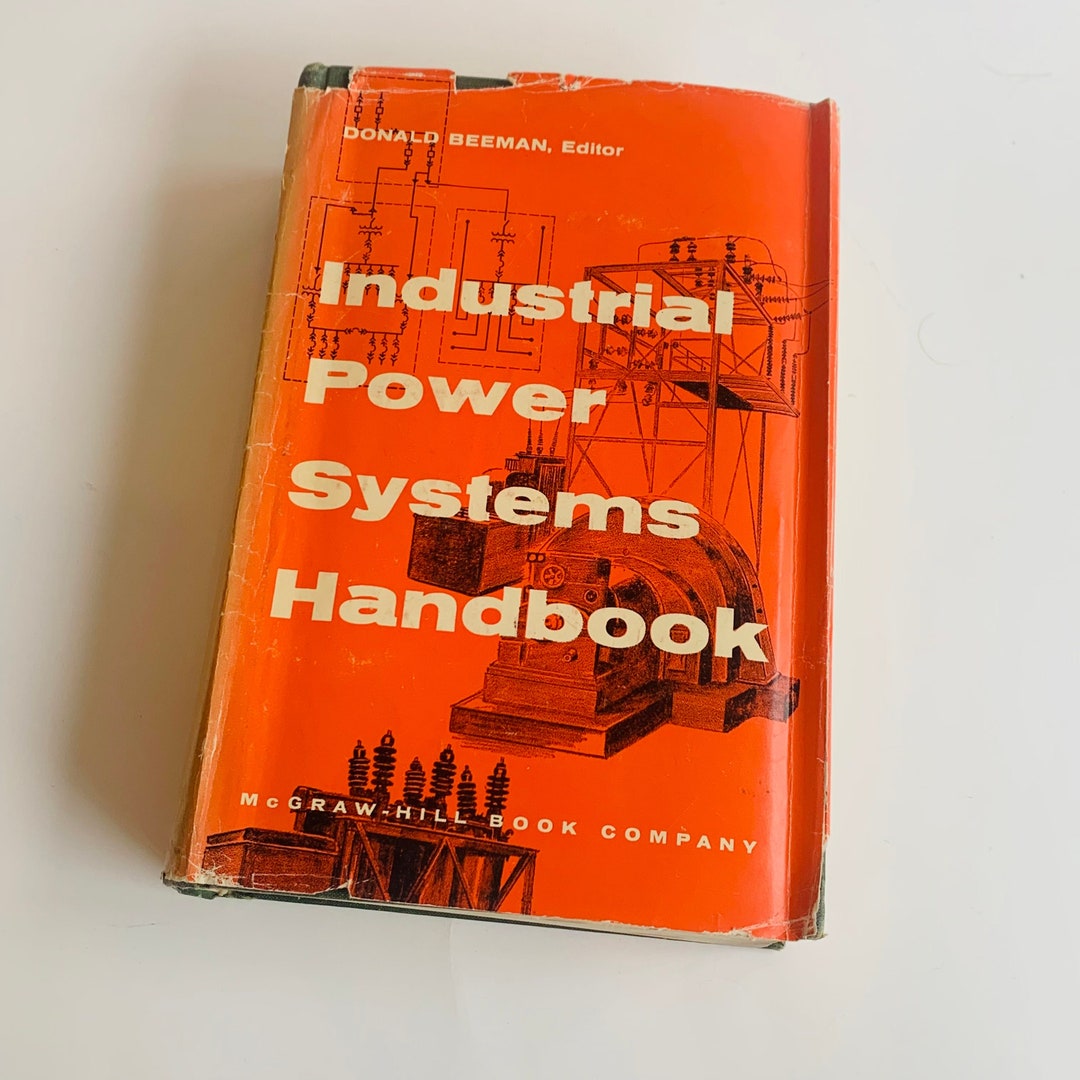 Vintage Book, Industrial Power Systems Handbook, Rare Etsy
