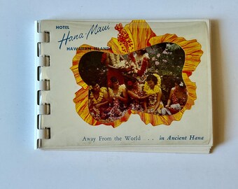 Vintage Booklet, Hotel Hana Maui