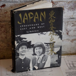 Vintage Book, Japan Crossroads of East and West image 1