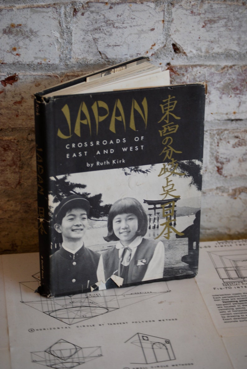 Vintage Book, Japan Crossroads of East and West image 1