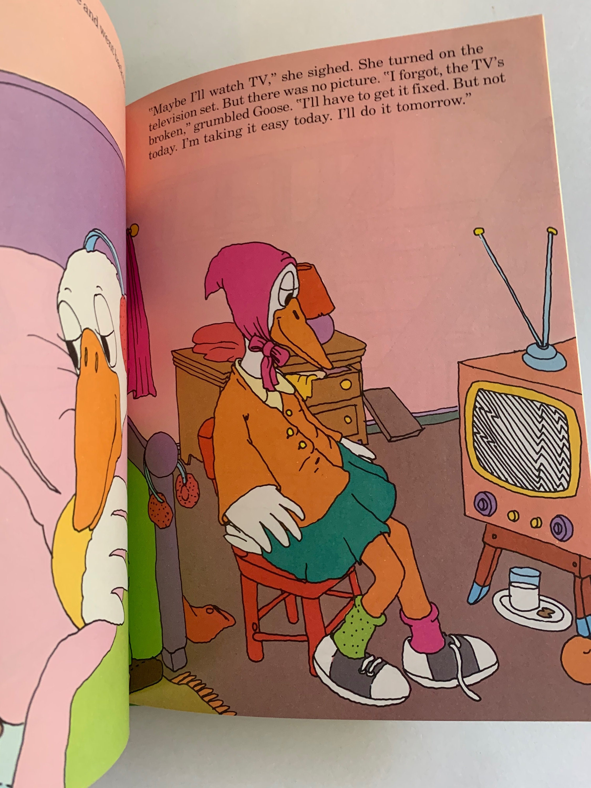 Vintage Children's Book Goose Goof Off Sweet Pickles Etsy