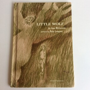 Vintage Children&#39;s Book, Little Wolf