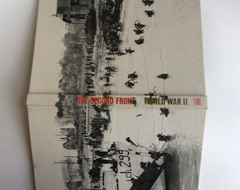 Vintage Book, The Second Front, World War II, Time Life