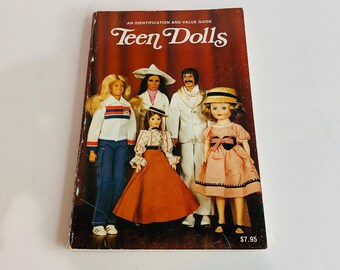 Vintage Book, An Identification and Value Guide Teen Dolls