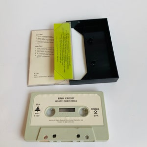 Vintage Bing Crosby White Christmas Tape - Etsy