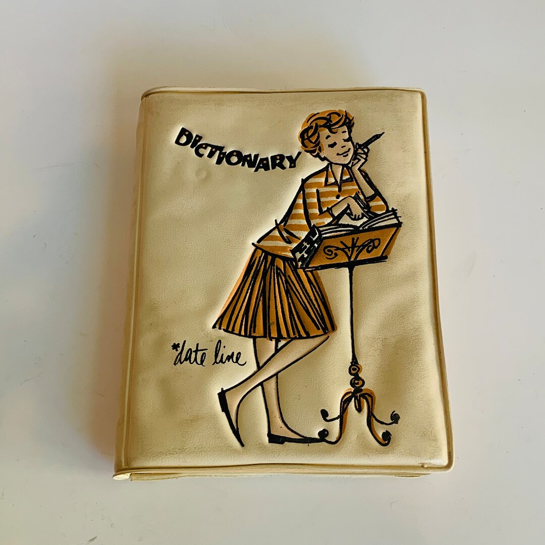 Vintage American Vest Pocket Dictionary Date Line Etsy