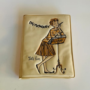 Vintage American Vest Pocket Dictionary, Date Line