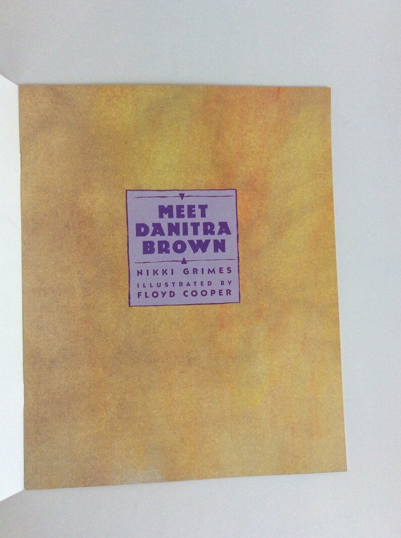 Vintage Children's Book Meet Danitra Brown | Etsy