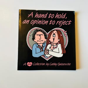 Vintage Book, A Hand to Hold, An Opinion to Reject, Cathy Comic Book