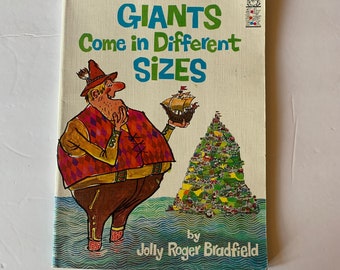 Vintage Children's Book, Giants Come in Different Sizes