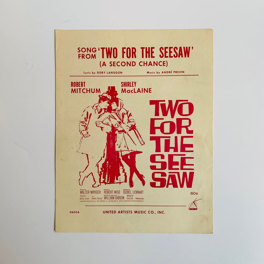 vintage-sheet-music-two-for-the-see-saw-etsy