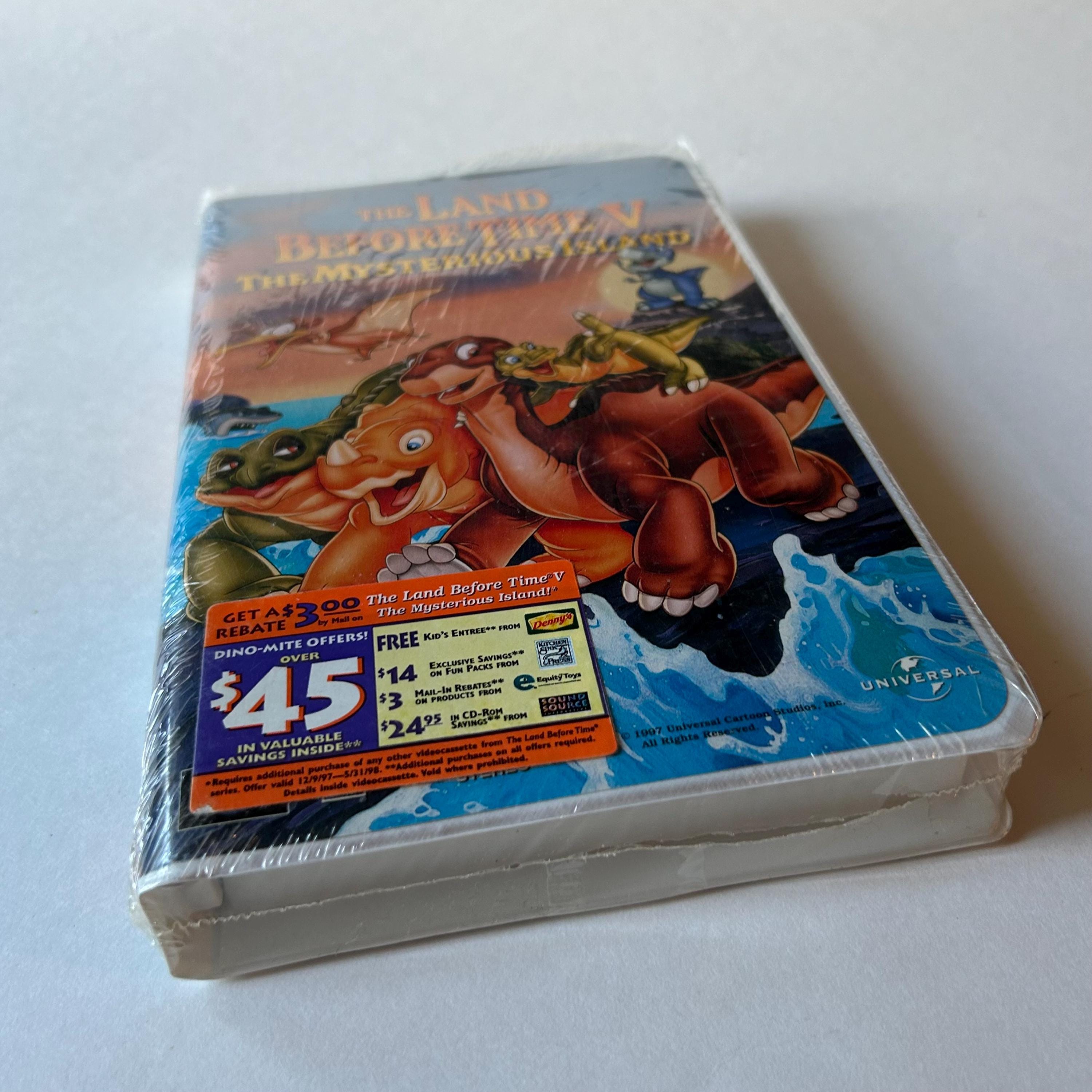 Vintage VHS, the Land Before Time V, New, Sealed, Plastic Case - Etsy